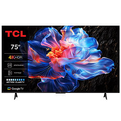 Телевизор TCL 75P6K черный