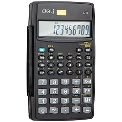 Калькулятор DELI E1711 черный 8+2-разр. научный