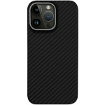 Силиконовый чехол KZDOO для iPhone 15 Pro Max Kevlar Black