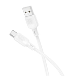 Кабель USB <--> Type-C  1.0м BOROFONE BX113 Lenny, белый