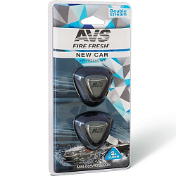 Ароматизатор AVS MM-005 Double Stream New Car мини мембрана