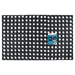 Коврик входной резиновый грязесборный ячеистый толщина 16мм, 40х60см, LAIMA EXPERT, 607810