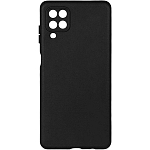 Силиконовый чехол ISA для Samsung Galaxy A12 4G TPU матовый черный