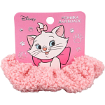 Резинка для волос плюшевая Коты аристократы, розовая 10896045