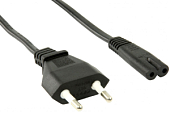 Кабель питания  1.8м POWER CUBE (RPC-184/2-1.8М) черный, пакет