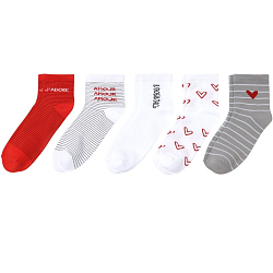 Набор женских носков KAFTAN Amour р. 36-40 (23-25 см), 5 пар 10679637