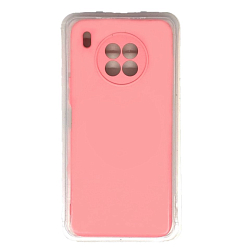 Задняя накладка SILICONE case NEW для Honor 50 Lite розовый
