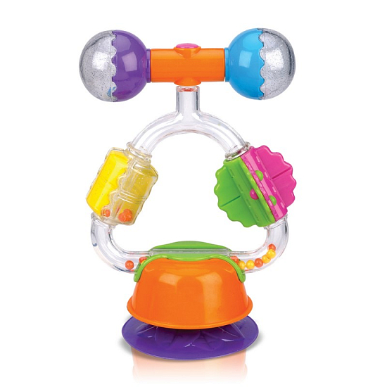 Игровой центр Mioshi "Весёлая вертушка" (фиксатор-липучка)