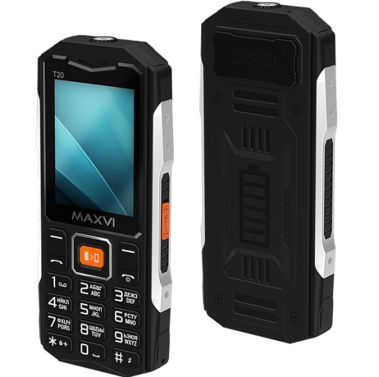 Телефон Maxvi T20 черный