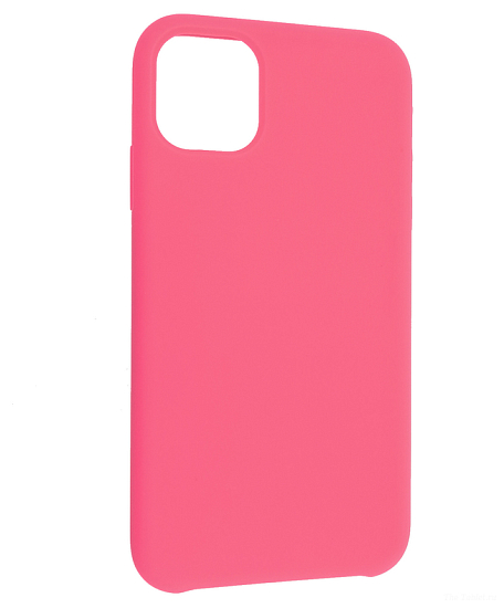 Силиконовый чехол SILICONE CASE NEW ERA для iPhone 11 (светло-розовая)