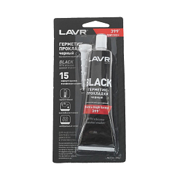 Герметик LAVR Ln1738 черный высокотемпературный, 85г