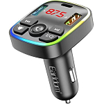 FM-модулятор EARLDOM ET-M110 (2USB выхода+Type-C, Bluetooth) 