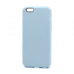 Задняя накладка SILICONE CASE для iPhone 6/6S (полная защита) (048)  светло голубой