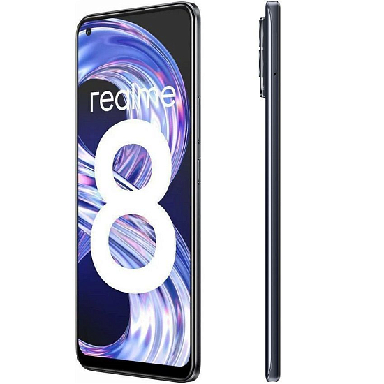 Смартфон Realme 8 8/128 чёрный (Без NFC)
