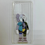 Силиконовый чехол NONAME для Samsung Galaxy A72 TPU 1.0MM прозрачный с принтами (микс)