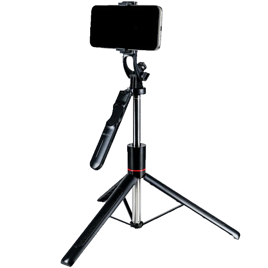 Трипод для селфи WALKER WTR-37, 170 см, Bluetooth-пульт