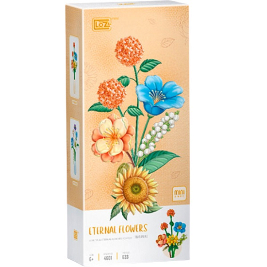 Конструктор LOZ 4601_MK "Оранжевый букет"