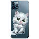 Задняя накладка GRESSO для IPhone 12 Pro. Коллекция "Let’s Be Friends!" Модель "Turkish Angora".