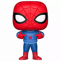 Фигурка Funko POP! Bobble Marvel Holiday Spider-Man w/ Ugly Sweater (397) 33983