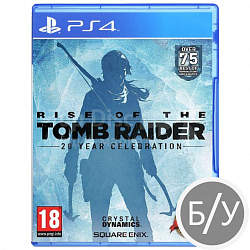 Rise of the Tomb Raider 20-летний юбилей [PS4, русская версия] (Б/У)