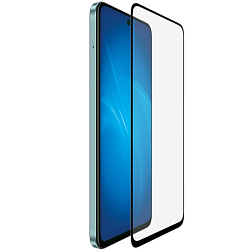 Противоударное стекло DF для Honor X8b/200 Lite/X8c DF hwColor-156 (black)