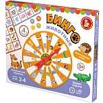 Игра настольная "Бинго. Животные" УТМ01470088