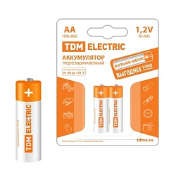 Аккумулятор TDM R06 2500mAh BL-2