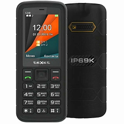 Телефон TEXET  TM-524R черный