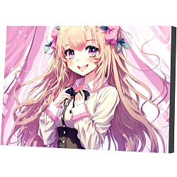 Картина по номерам с подрамником «Девушка в рубашке», 20 х 30 см 9827435