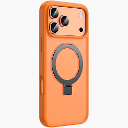 Задняя накладка KEEPHONE MAGICO MAGSAFE CASE WITH HOLD RING для iPhone 17 PRO (ORANGE)