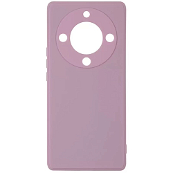 Задняя накладка ZIBELINO Soft Matte для Honor X8 4G (сиреневый) с микрофиброй