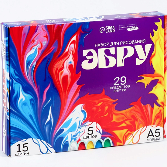 Набор для рисования эбру 9888478