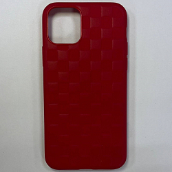 Задняя накладка USAMS для iPhone 11 Pro, US-BH543, плетёнка, красный