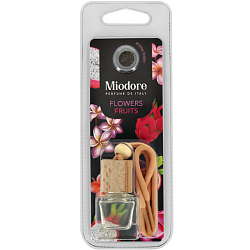 Ароматизатор MIODORE - FLOWERS-FRUITS (флакон с дер. крышкой)