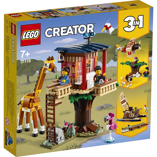 Конструктор LEGO Creator 31116 Домик на дереве для сафари