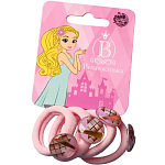 Резинка для волос "Орион" (набор 4 шт) полосы, розовый 7862145