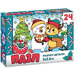 Пазл «Пушистый Новый год», 24 детали 10631287