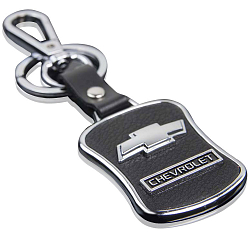 Брелок для ключей "Chevrolet" металлический хром