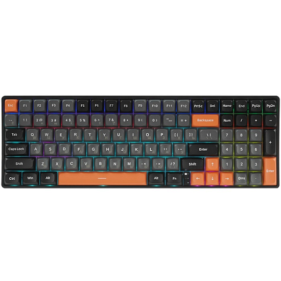 Клавиатура AULA S100 Black-Gray-Orange