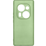 Силиконовый чехол DF для Tecno Phantom X2/X2 Pro DF tCase-18 (light green)