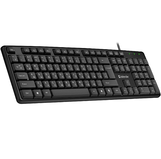 Клавиатура DEFENDER Element HB-520 PS/2 Black
