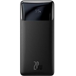Внешний АКБ BASEUS Bipow Digital Display Overseas Edition (10000mAh) черный, 20W