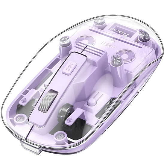 Мышь БП HOCO GM29 Mysterious, фиолетовый