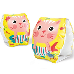 Нарукавники INTEX "Котенок", 20х15см, 3-6 лет, 56665EU