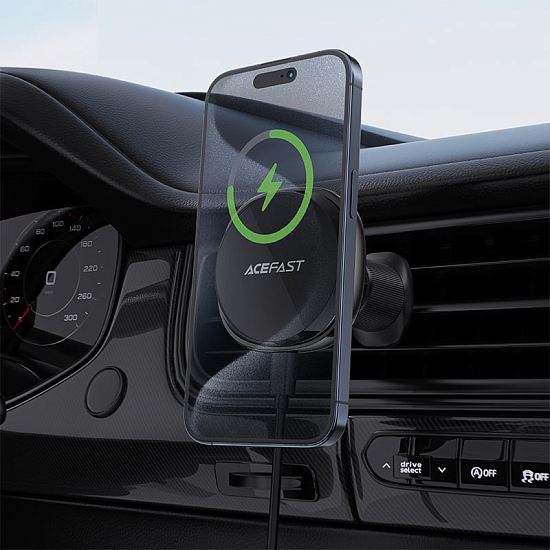 Автомобильный держатель ACEFAST D31, чёрный, 15W