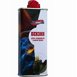 Бензин для зажигалок высокой очистки RUNIS 133 мл, ж/б банка (прямоугольный) (1-001)