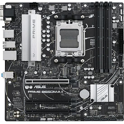 Материнская плата Asus PRIME B650M-A II-CSM SocketAM5 AMD B650 4xDDR5 mATX AC`97 8ch(7.1) 2.5Gg RAID+VGA+HDMI+DP