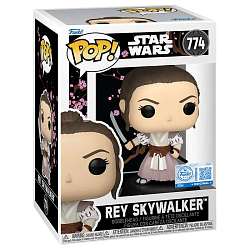 Фигурка Funko POP! Bobble Star Wars SWI Convention Rey Skywalker (Exc) (774) 85190