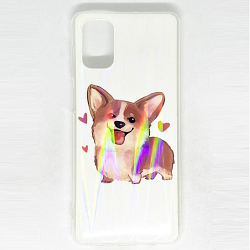 Силиконовый чехол NONAME для Samsung Galaxy M51 с рисунком микс