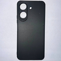 Задняя накладка Мобилис для Xiaomi Redmi 13C (4G)/Poco C65 (5G), черный , матовая с защитой камеры